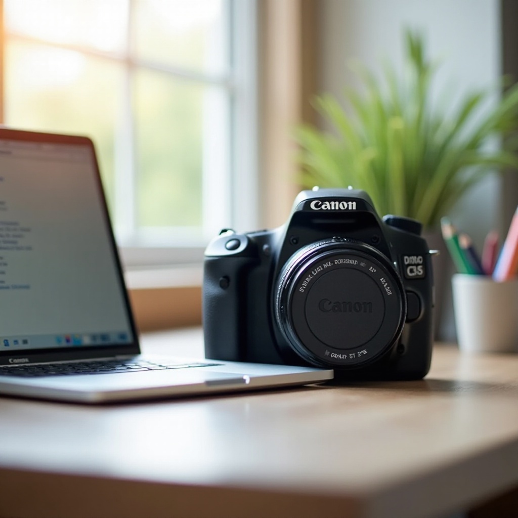 can i connect my canon rebel to chromebook