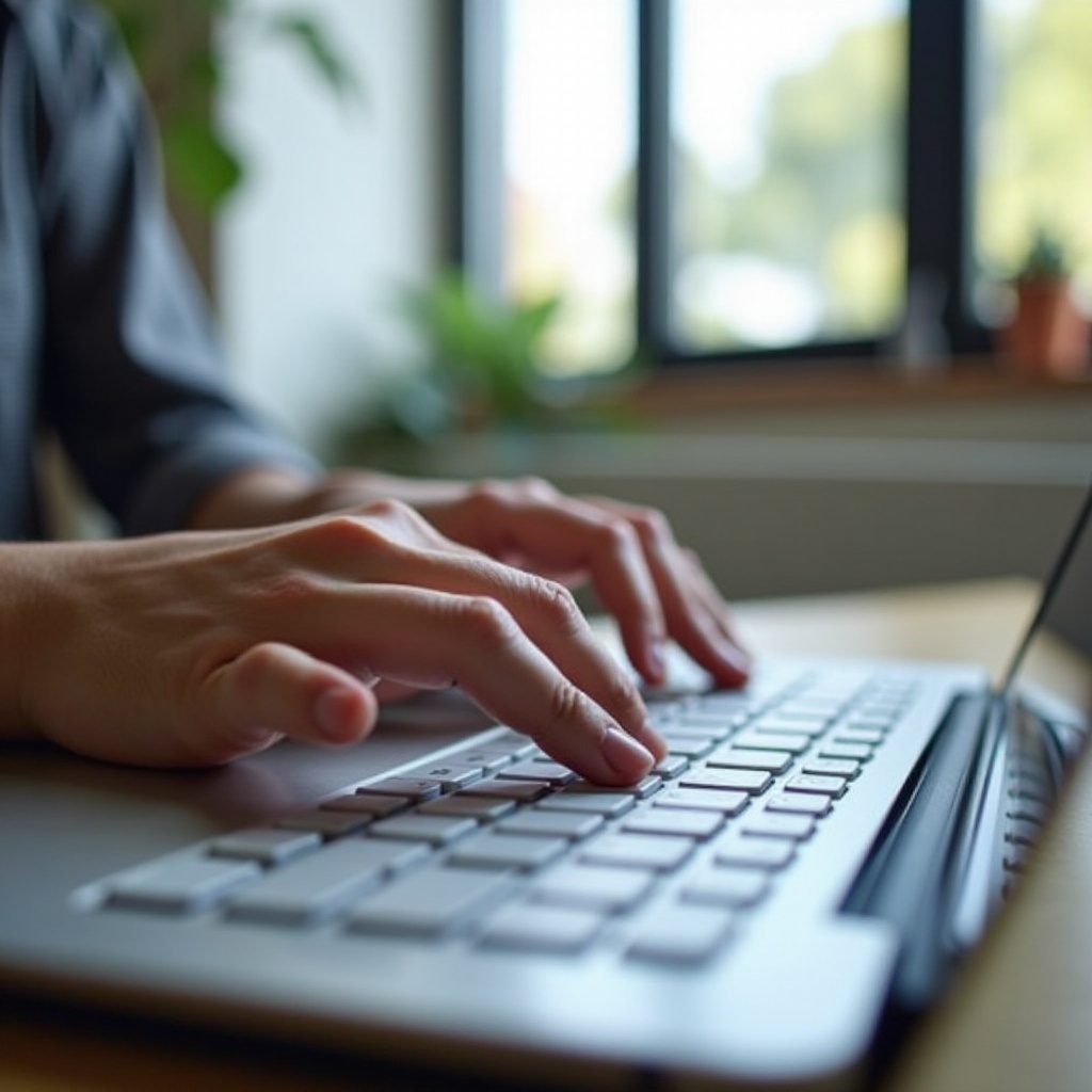how to type perfect square root on chromebook