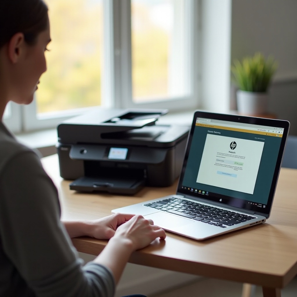 how tolink chromebook to hp envy 6400e printer