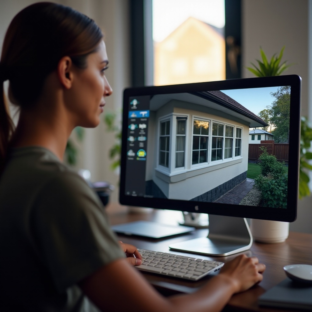 accessing or controlling eufy security cameras with windows 10 pc