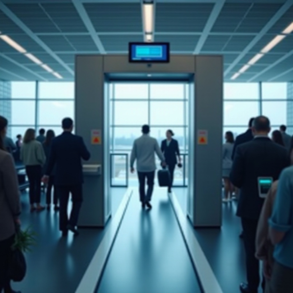 how do airport security scanners work